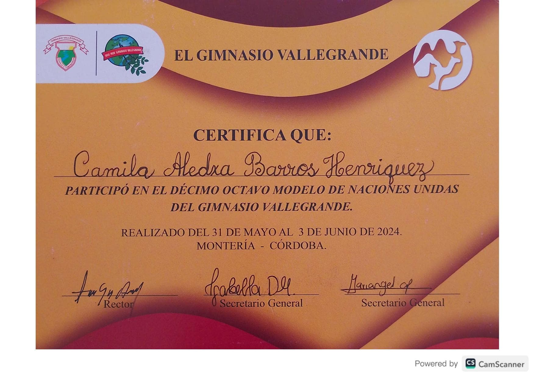 XVIII MUN Gimnasio Vallegrande