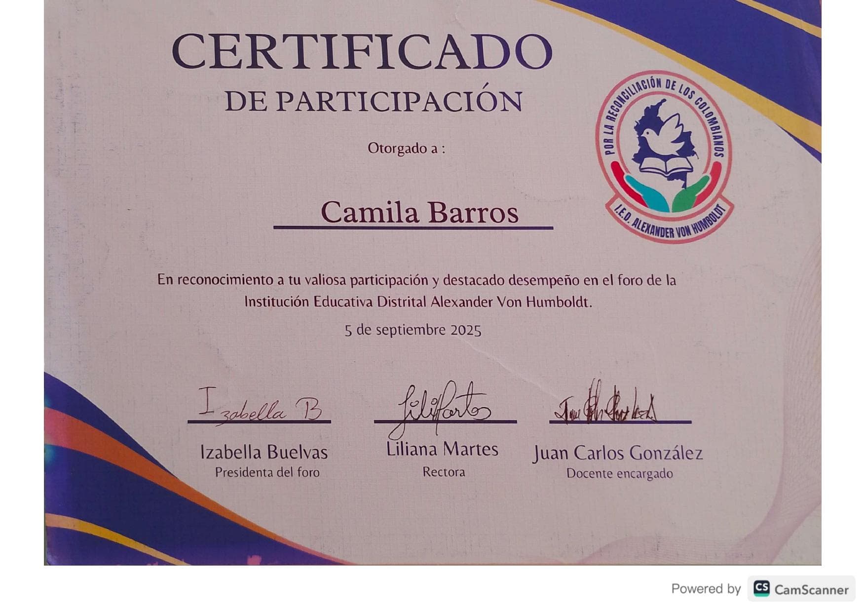 Foro Alexander Von Humboldt